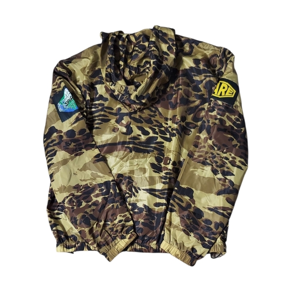 Givenchy | NWT Camo Cheetah Jacket | Khaki | Full Zip | Windbreaker | Rare - Picture 8 of 16